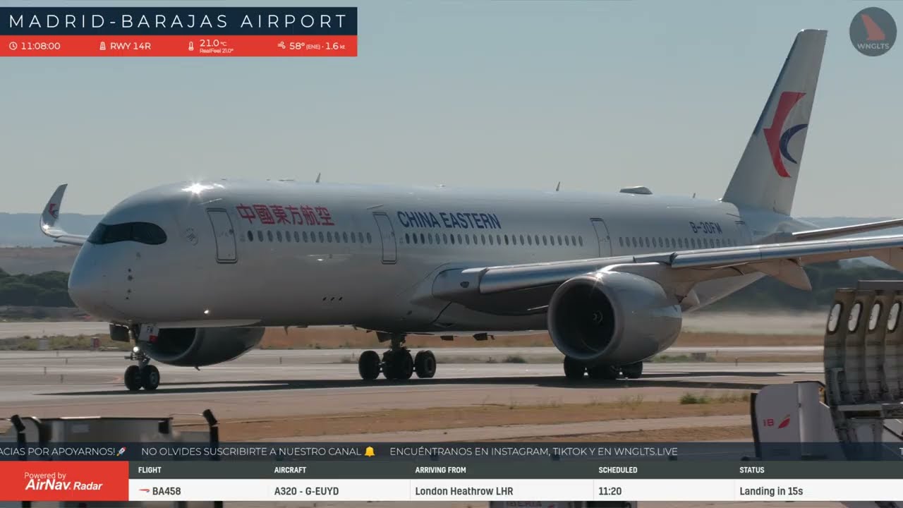 🔴 LIVE Plane Spotting Madrid-Barajas Airport ✈️ | 14/09/2025