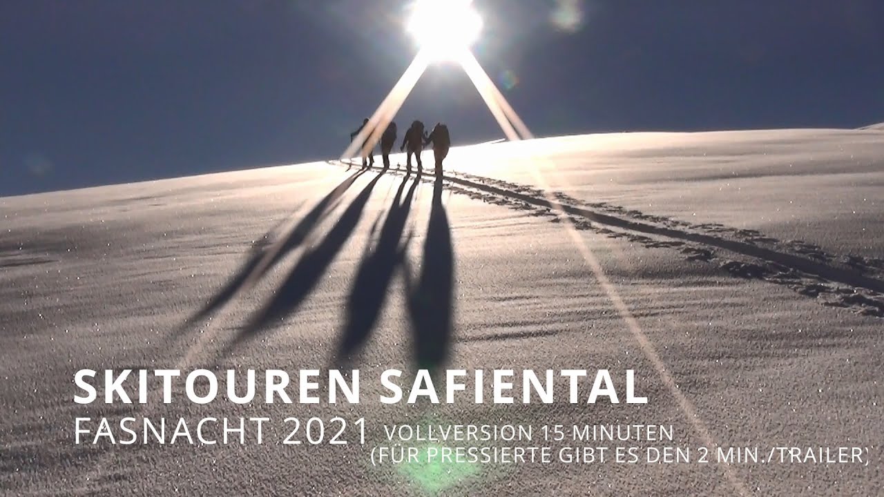 Skitouren Safiental Fasnacht 2021