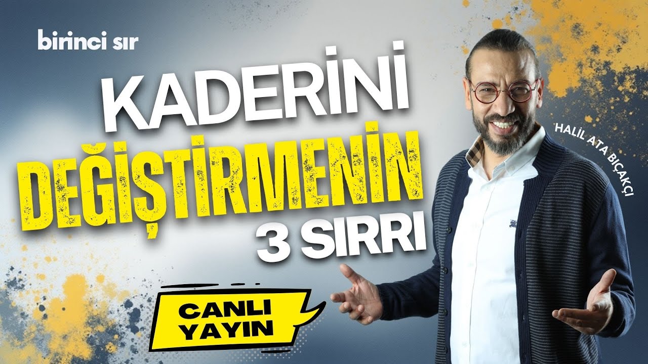 KADERİNİ DEĞİŞTİRMENİN 3 SIRRI- kalıp kırıcı soru