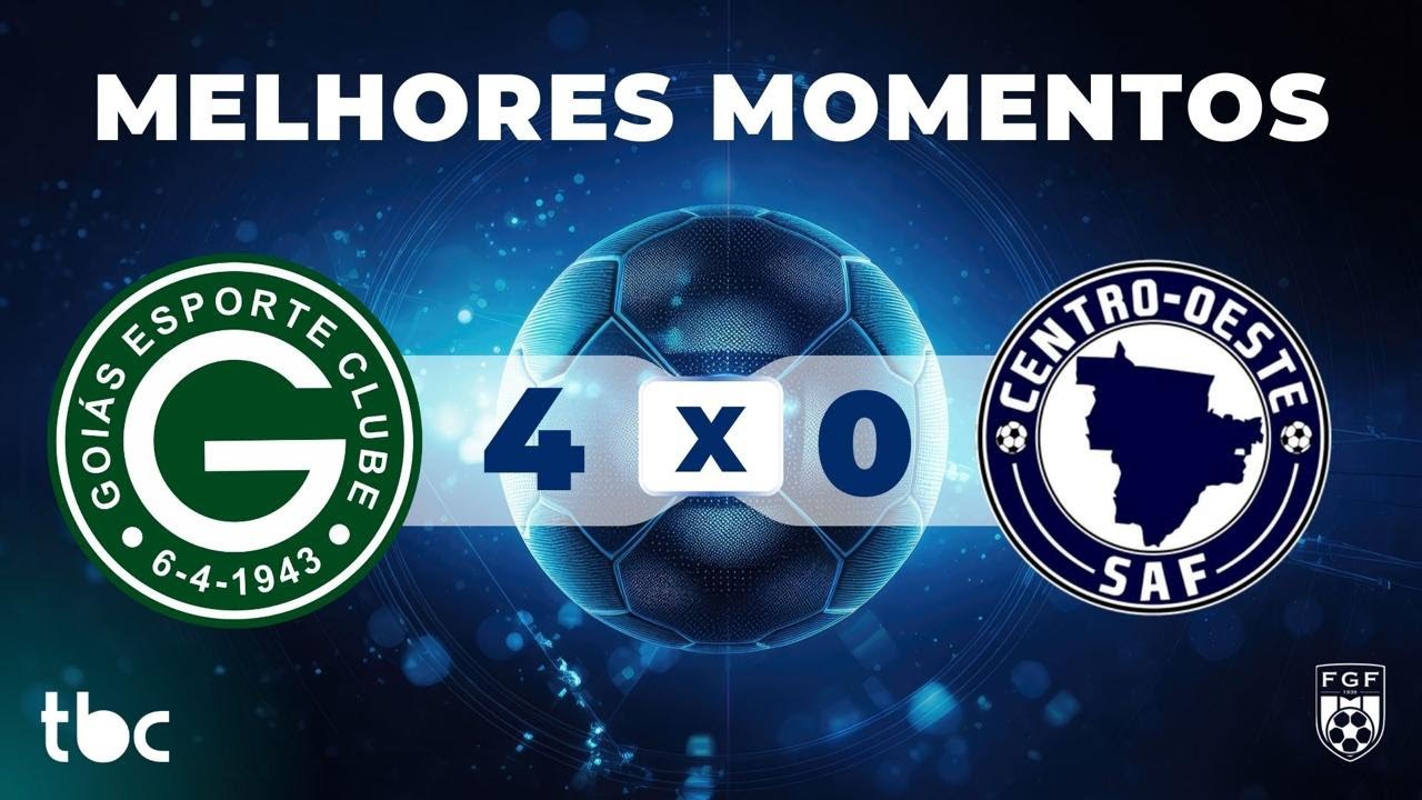 MELHORES MOMENTOS GOIÁS X CENTRO-OESTE | GOIANÃO 2026 NA TBC | 22/01/2026