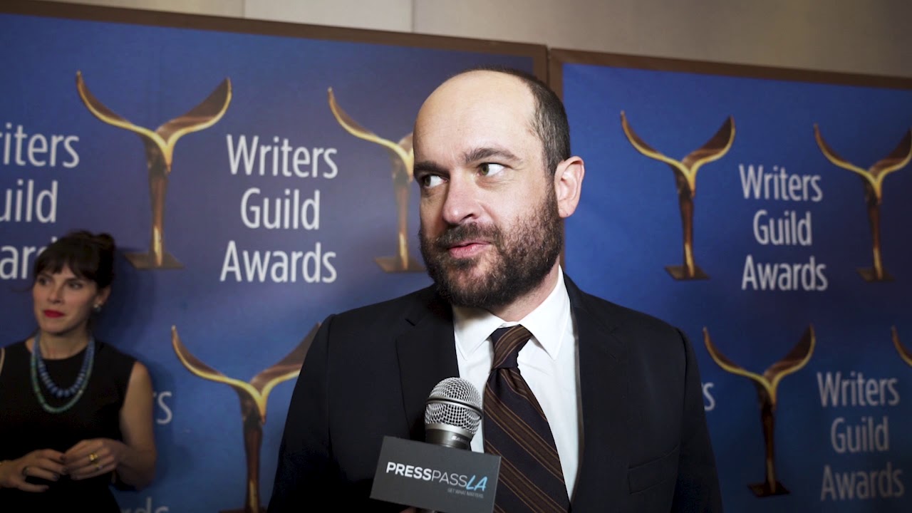 Writer for Netflix show Maniac Patrick Somerville at Writer's Guild Awards