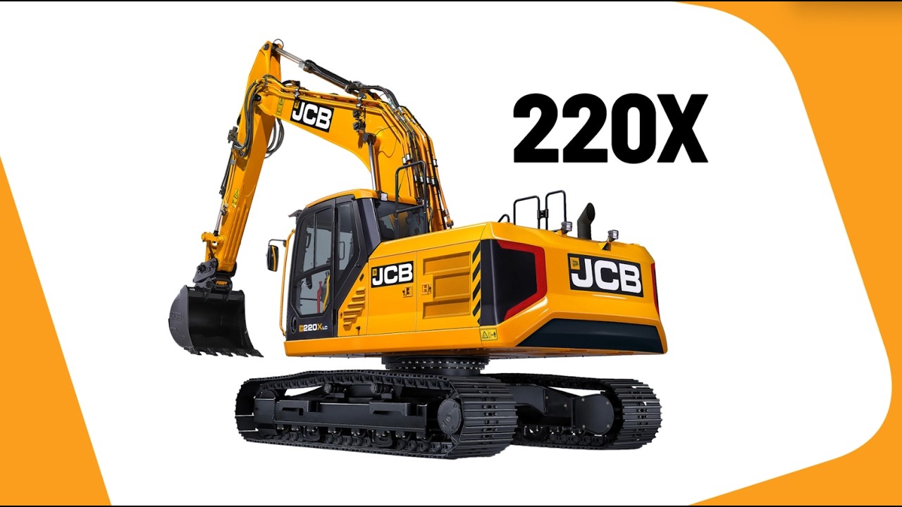 JCB 220X | 22-тонный гусеничный экскаватор, созданный для превосходства