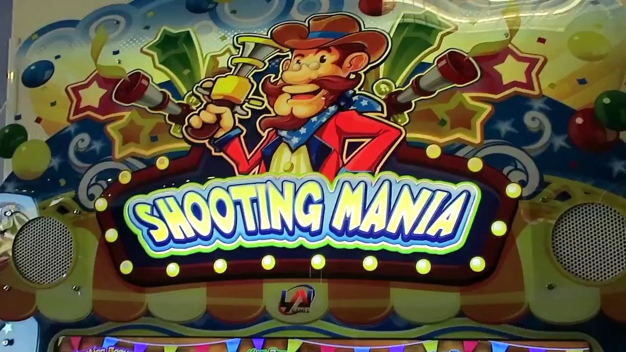 Shooting Mania Game at Chuck E.Cheeses!!! Loads of Tickets & Fun!!
