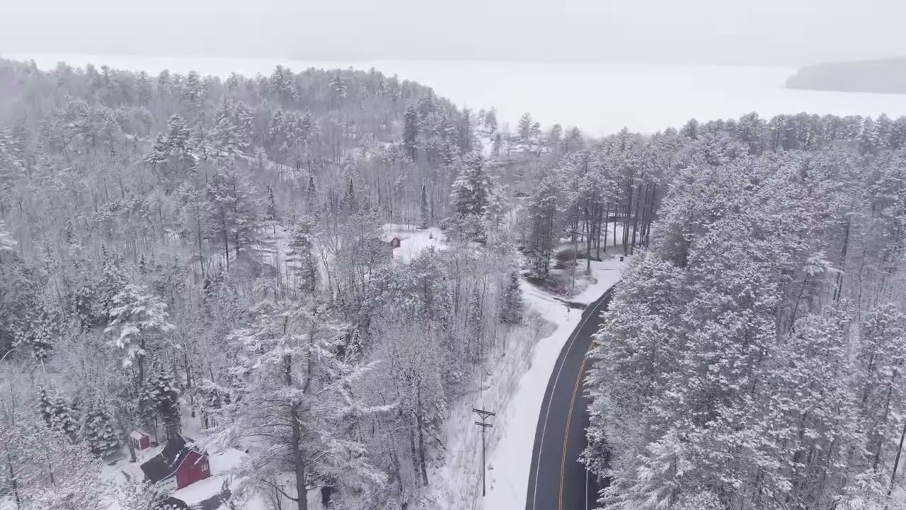 Snow Storm Turns Northeast Vermont Into Winter Wonderland