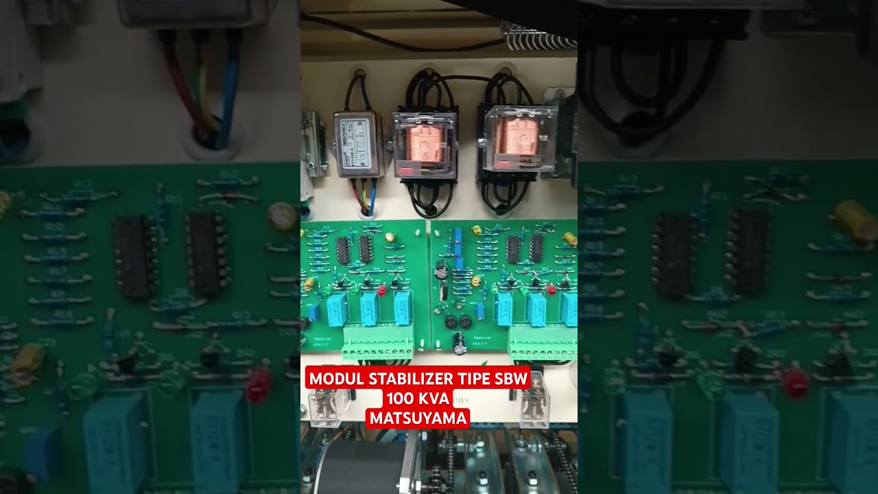 MODUL STABILISER LISTRIK MODEL SBW 100 KVA MATSUYAMA