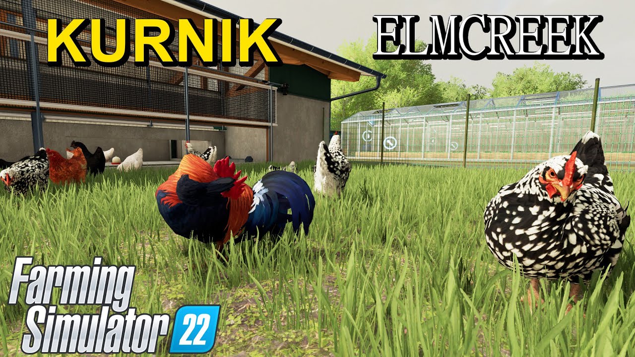 Budowa Kurnika Farming Simulator 22 Elmcreek gameplay pl #11