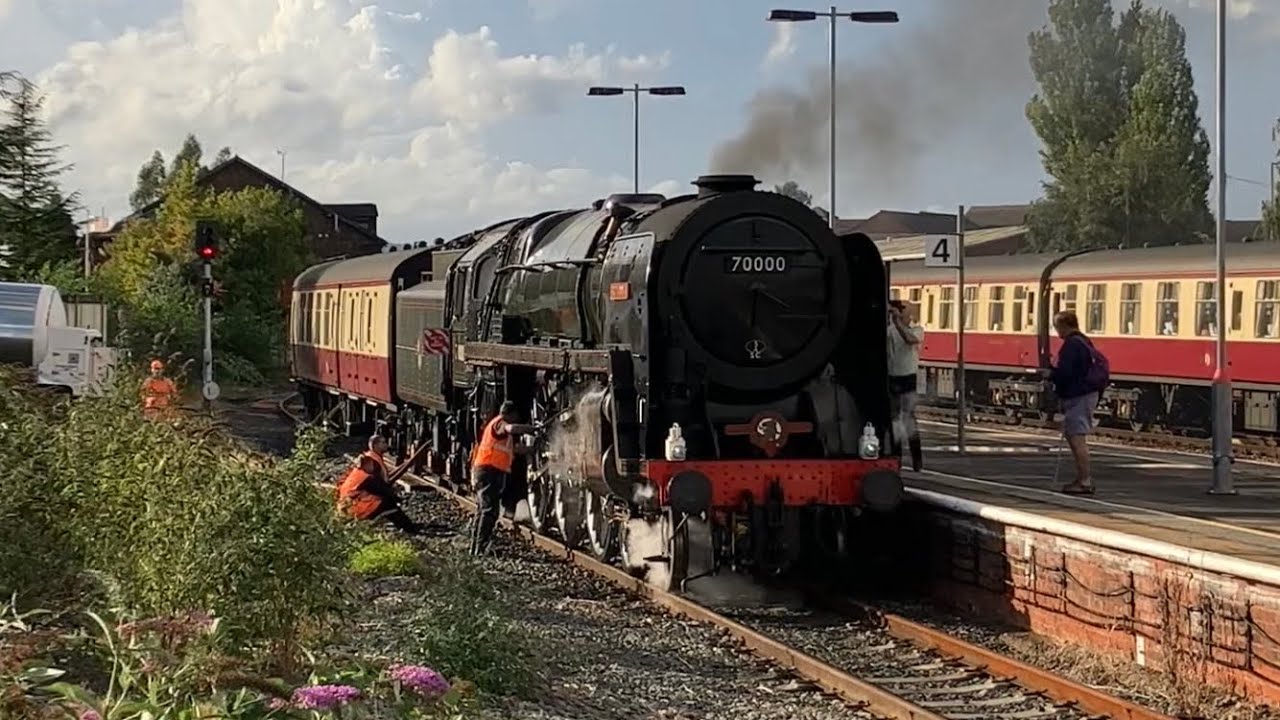 BR Standard Class 7 - 70000 “Britannia” at Hereford