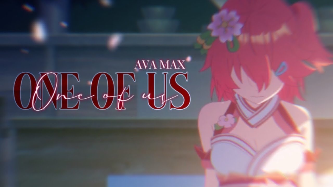 ❀ AMV Nightcore/Lyrics~ One Of Us {AVA MAX} (Speed Up) [Collab @𐙚 Yoshina 狼  ゛]