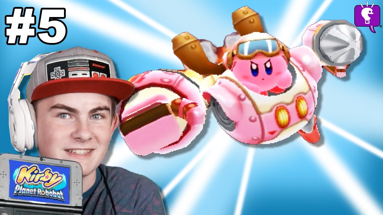 Kirby Planet Robobot Part 5 on Nintendo 3DS with HobbyFamilyTV