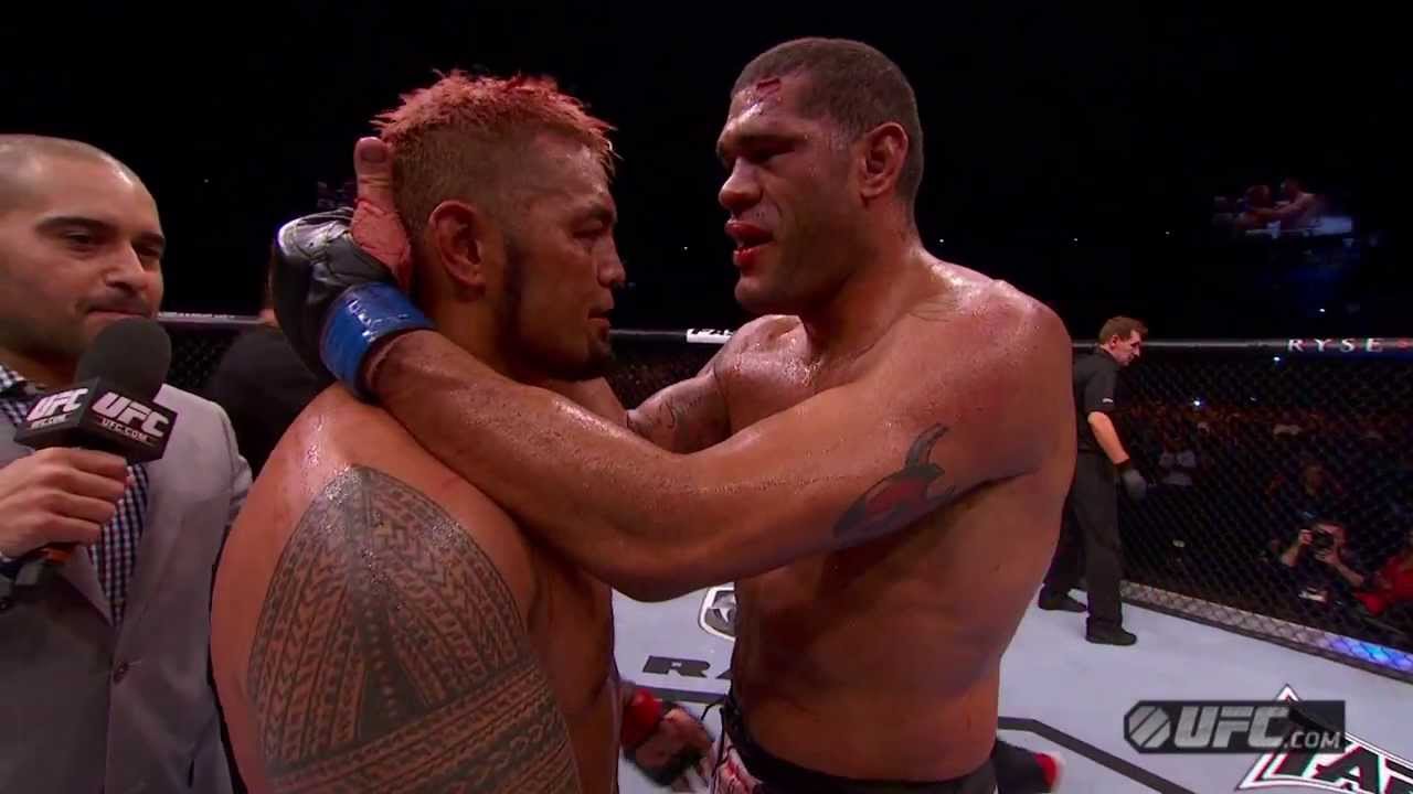 Fight Night Brisbane: Hunt & Bigfoot Octagon Interviews