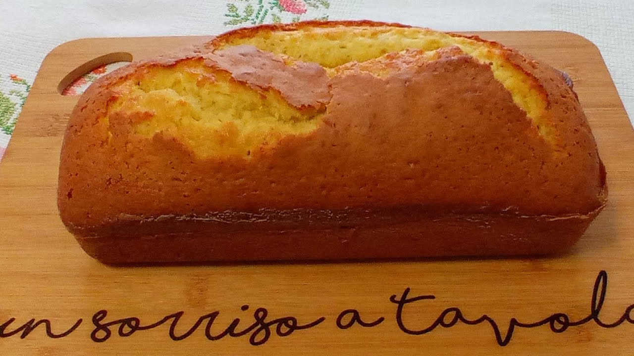 PLUMCAKE ALL' ARANCIA - BUONO, SOFFICE E FACILISSIMO - SENZA BURRO