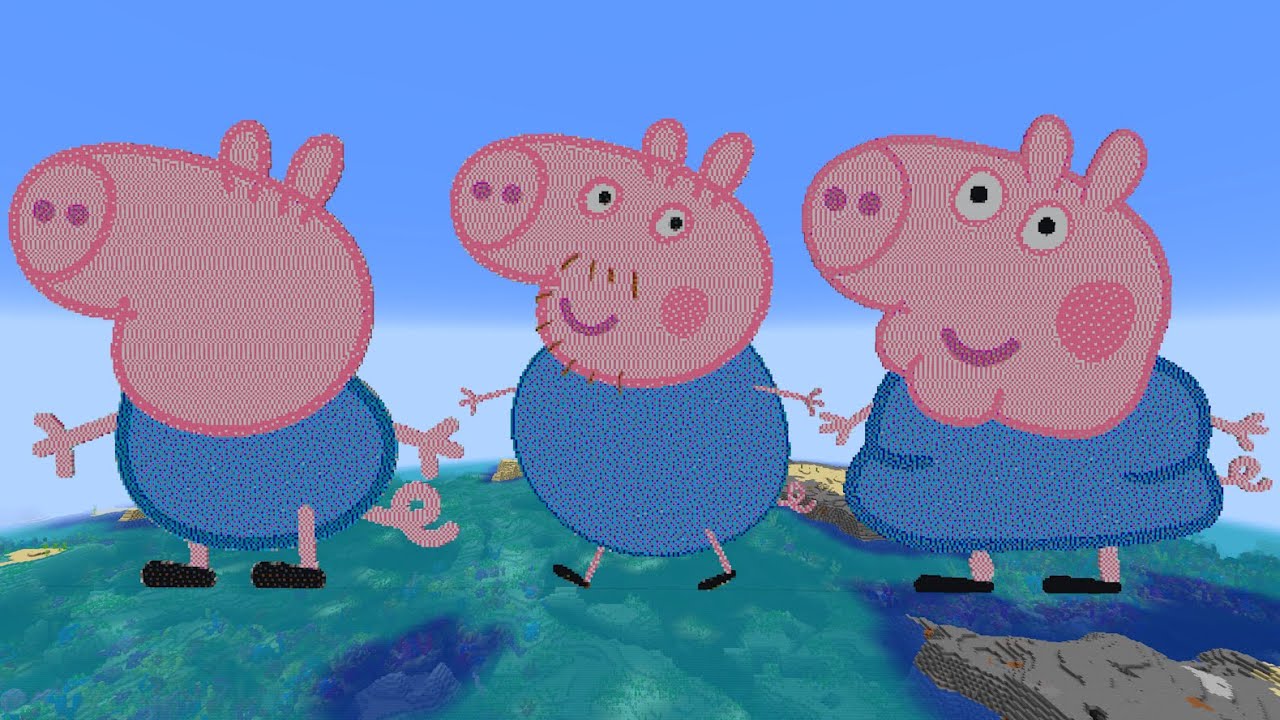 George Pig Minecraft Compilation