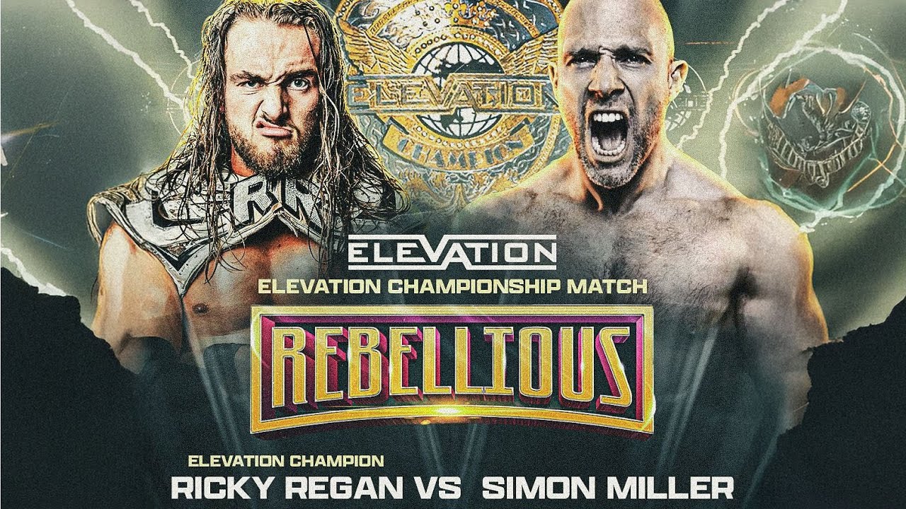 Simon Miller vs Ricky Regan | Elevation Championship | Elevation Wrestling
