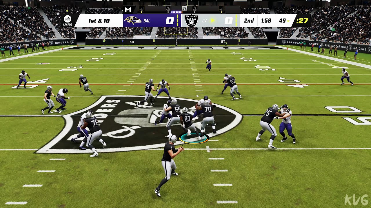 Madden NFL 23 - Baltimore Ravens vs Las Vegas Raiders - Gameplay (PS5 UHD) [4K60FPS]