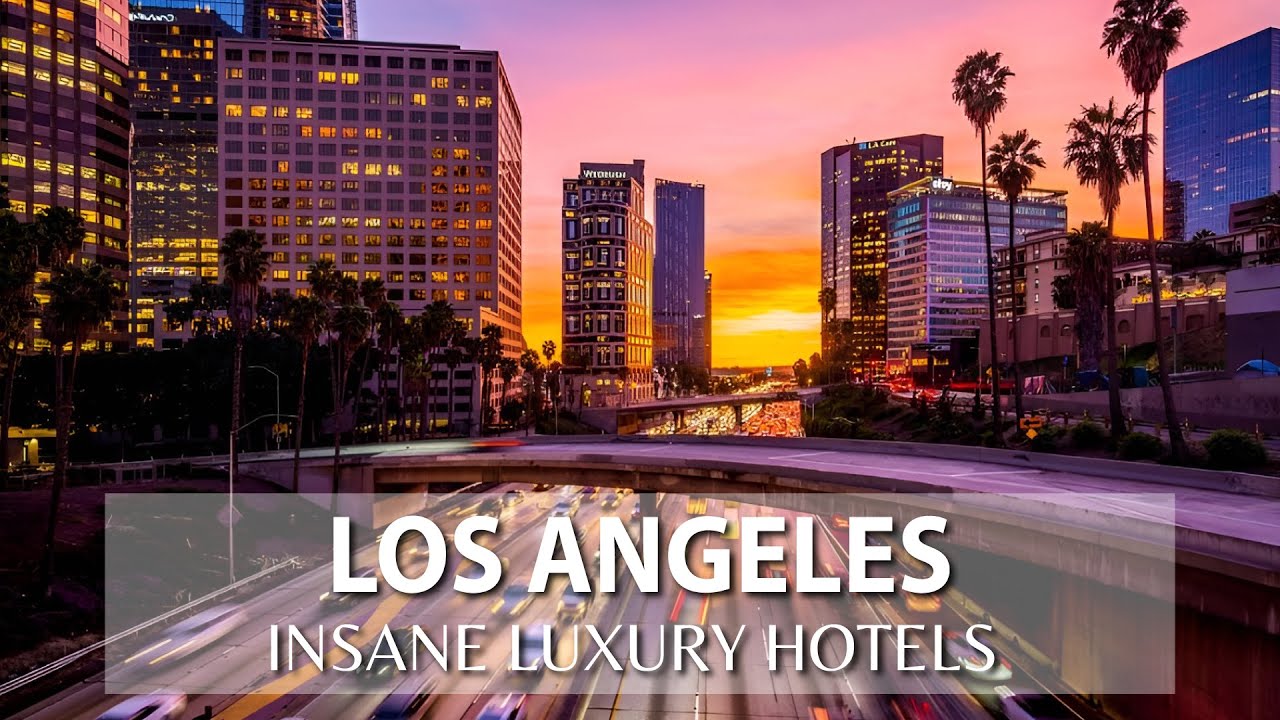 TOP 10 INSANE Luxury Hotels in LOS ANGELES , USA | Part 1