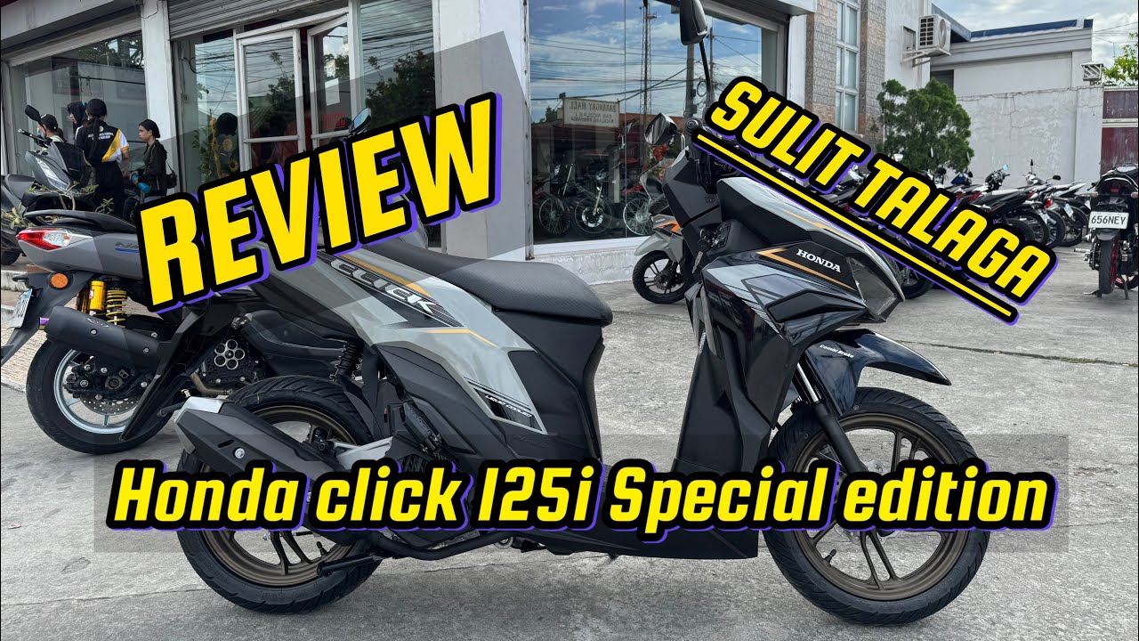 REVIEW Honda click 125i Special edition