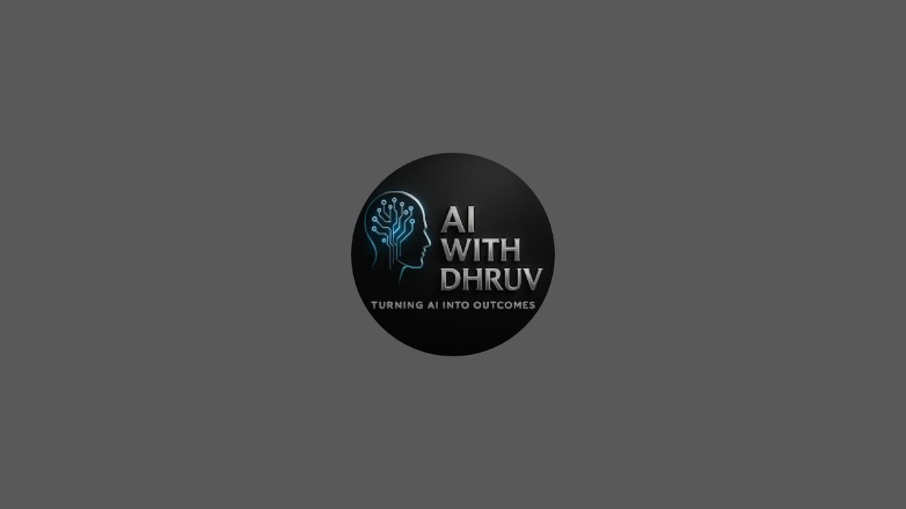 Building AI Solutions #1 Ai with Dhruv | Turning AI into Outcomes is Live