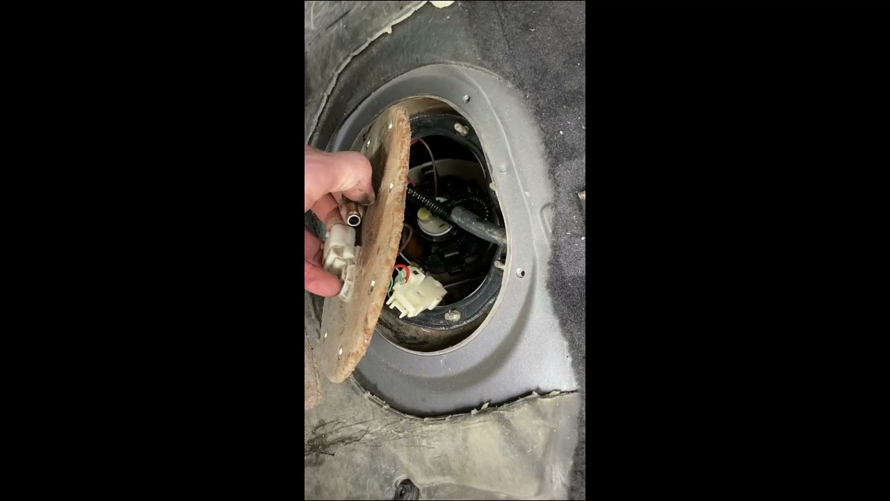 BMW e38 740i fuel pump overload and squeaking sound fix