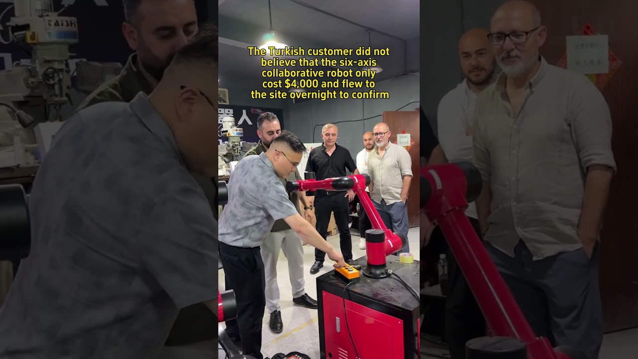 Arm span 0.93m, load 5kg, drag teaching without programming#Welding Robot#Collaborative Robots