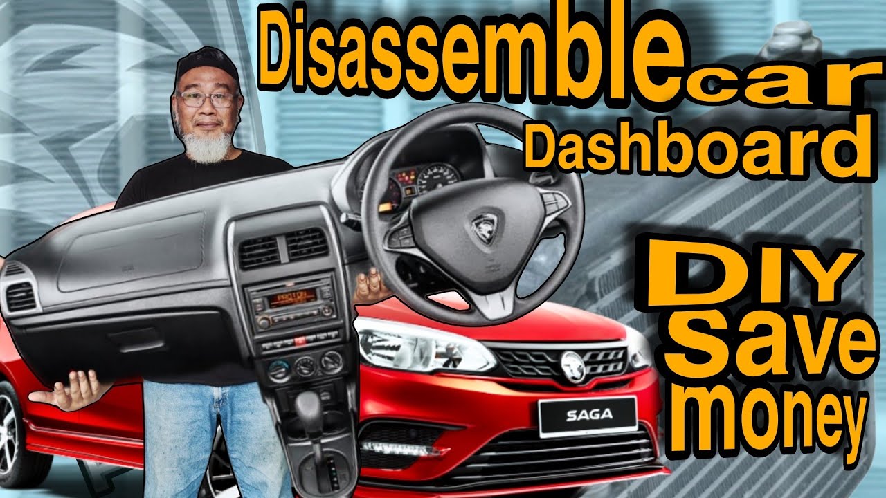 Saga VVT Aircond Evaporator / Cooling Coil Replacement | Tukar Cooling Coil Sendiri JIMAT giler..