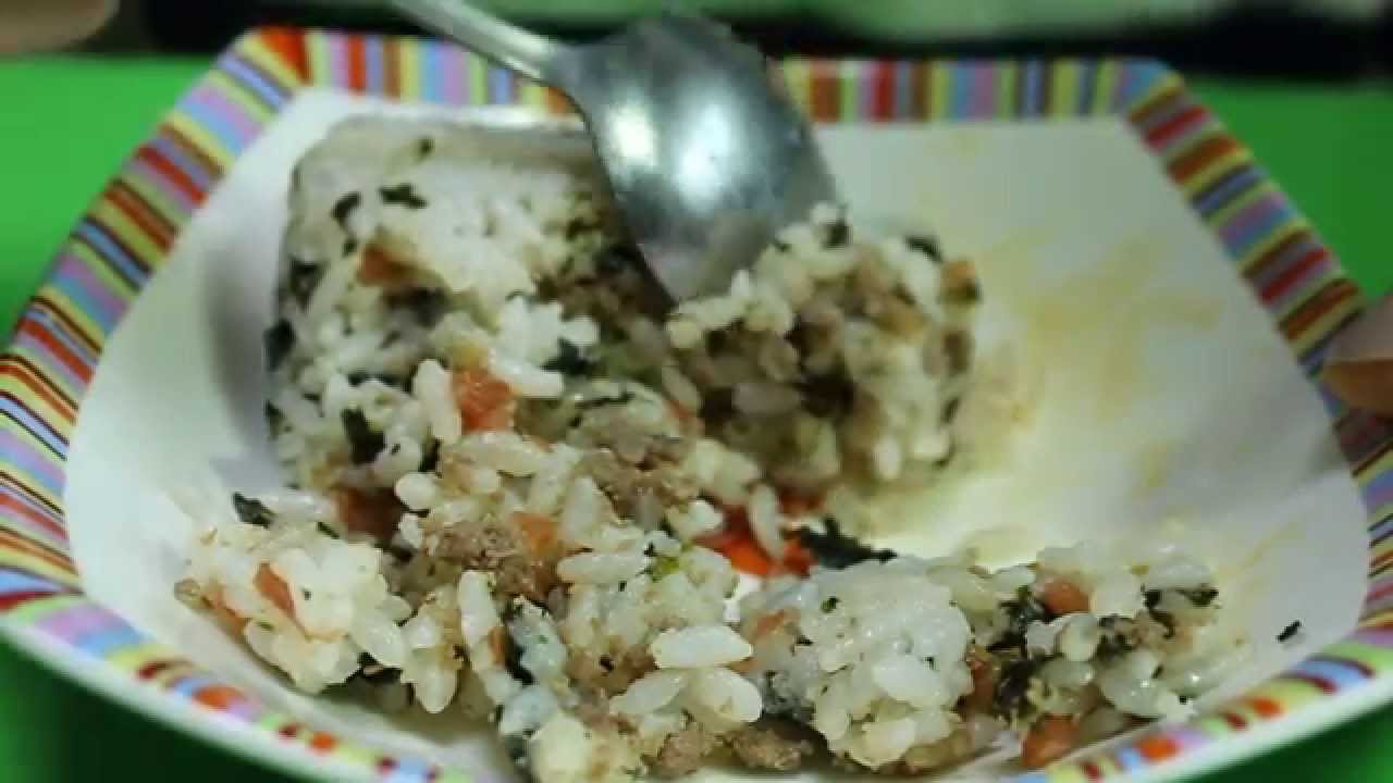 ASMR Eating / Onigiri / 오니기리 주먹밥 먹기