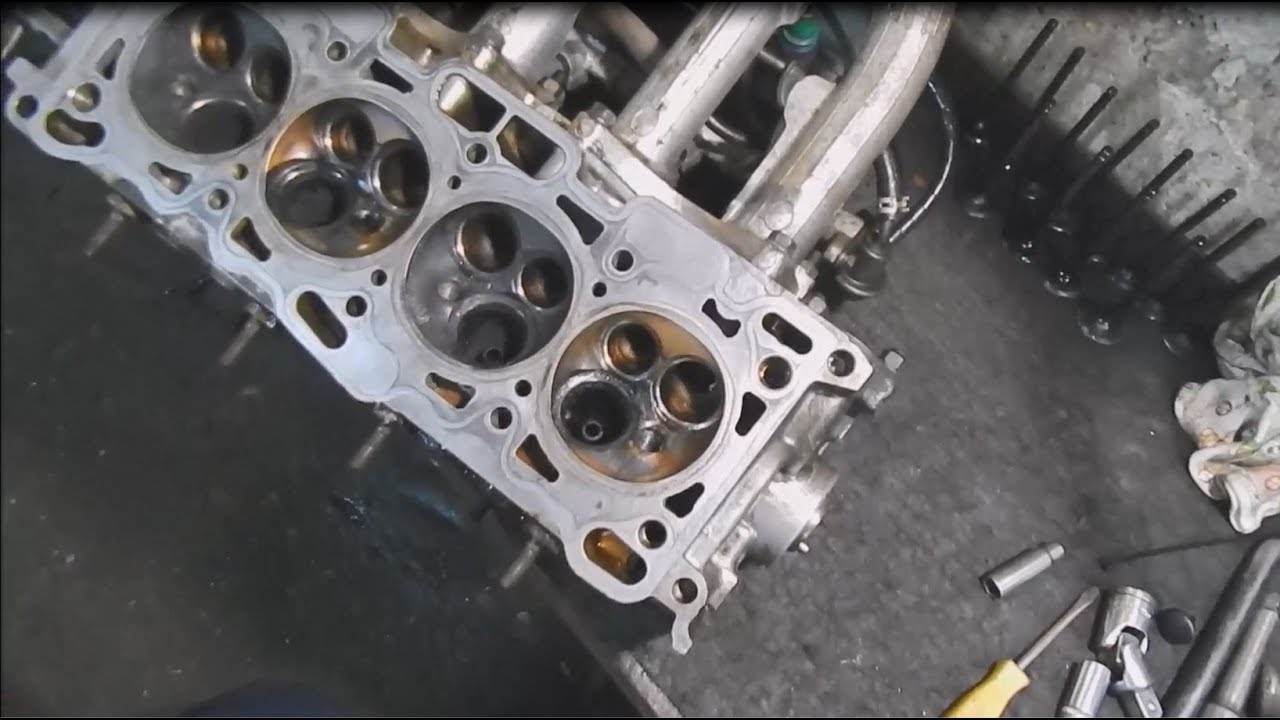 Lancer 8 (4G13). Прогар клапана. Ремонт ГБЦ. Ч1.