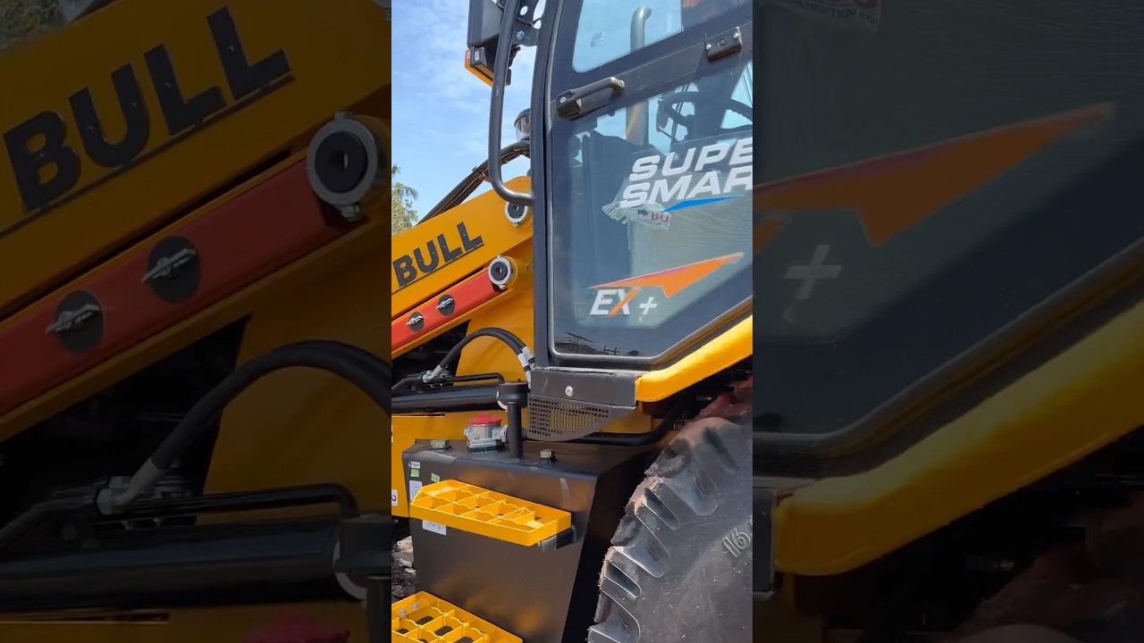 New bull backhoe loader bs 5 2025#bachoeloader #automobile #bulldozerofficial