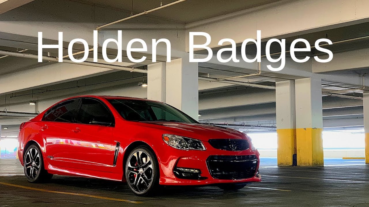 Holden Badges for Chevy SS