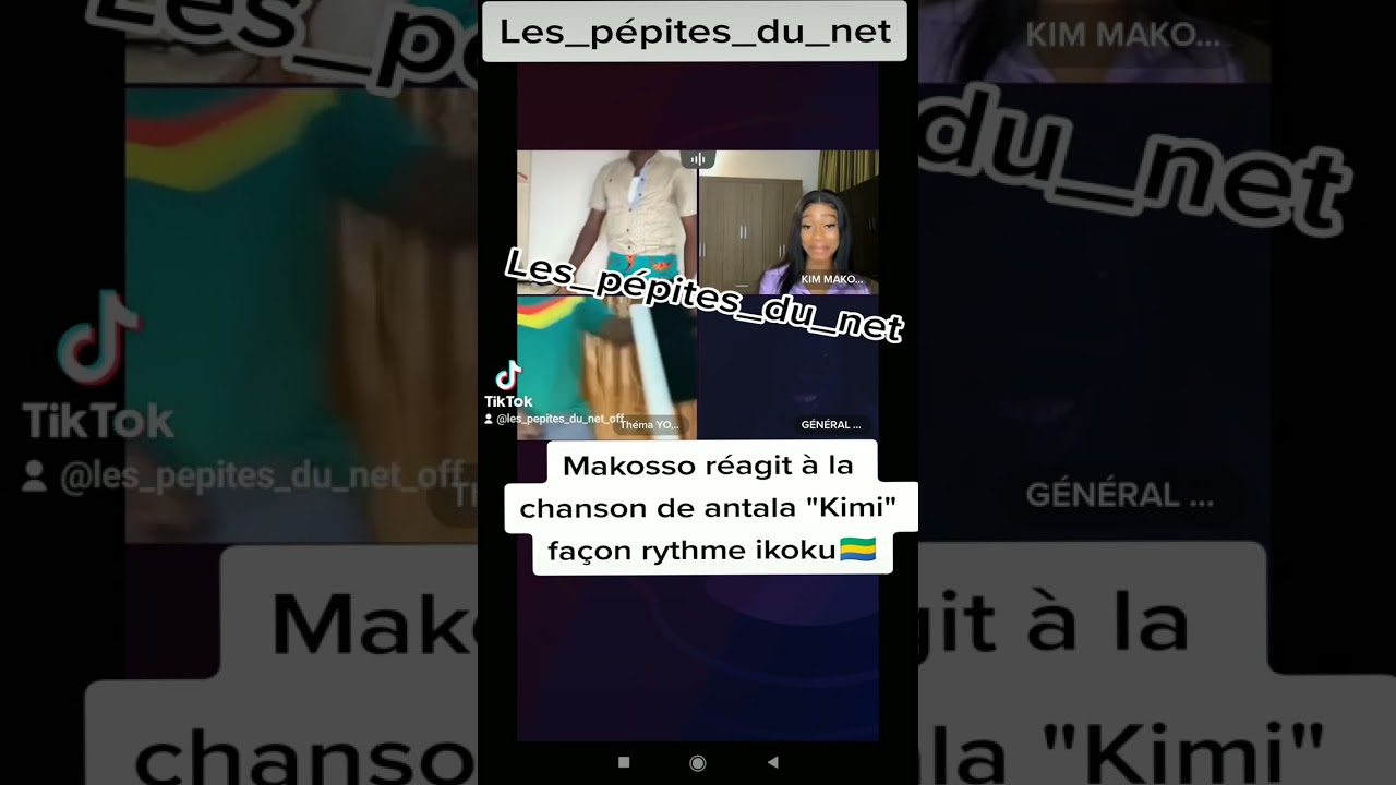 antala chante pour kimi, makosso reagit