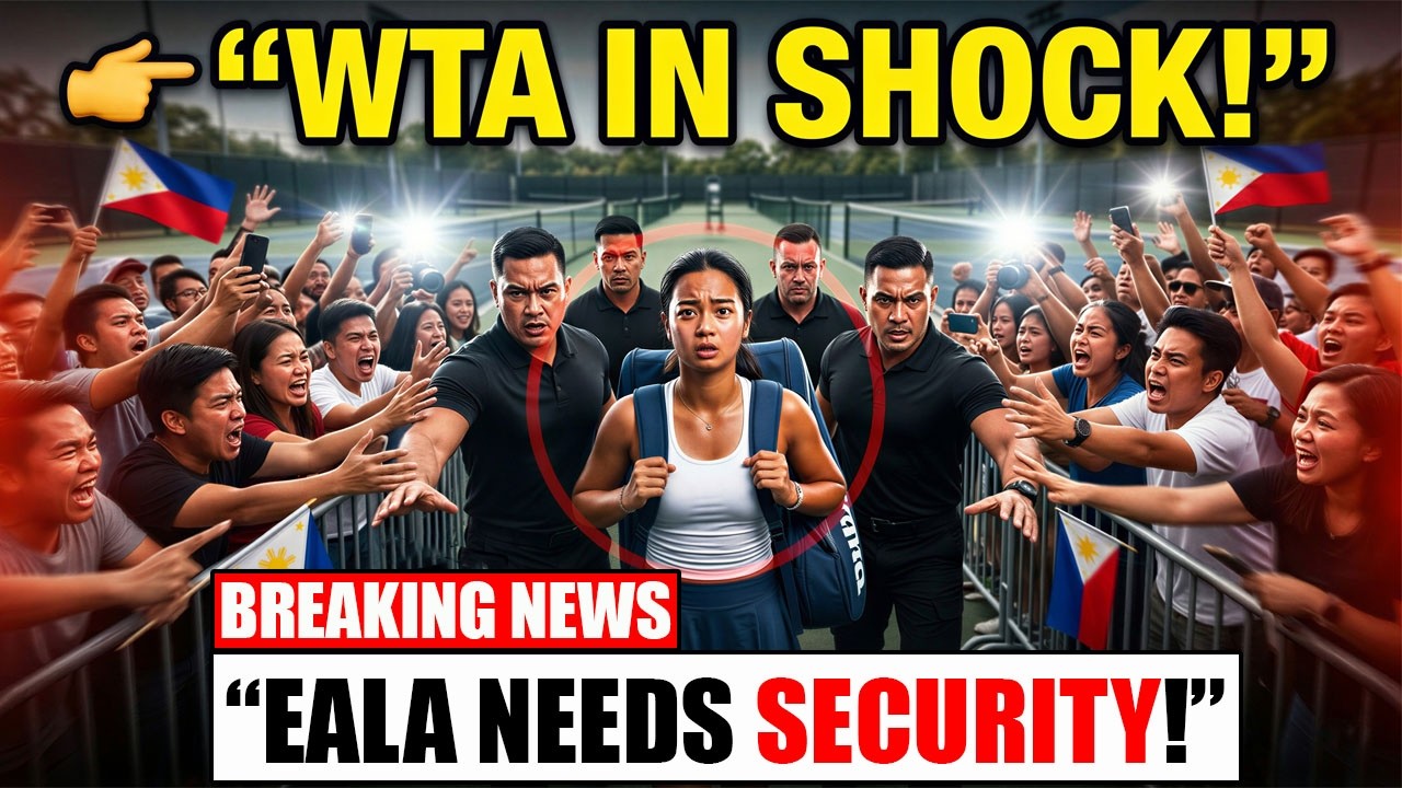 🇵🇭 PINOY PRIDE EXPLODES! 😱 Alex Eala FORCED to Get Security at Practice  WTA Left STUNNED!