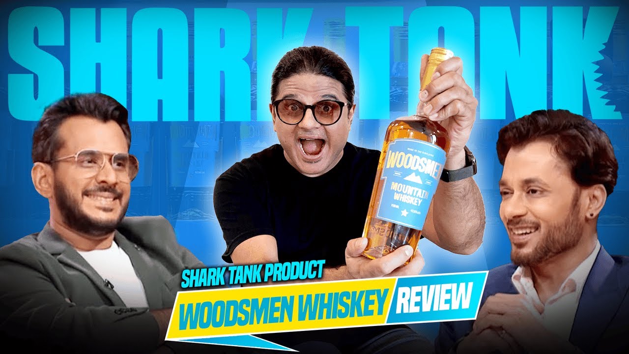 WOODSMAN Whiskey REJECTED by Shark Tank India - Is It WORTH ₹1000? | City Ka Theka