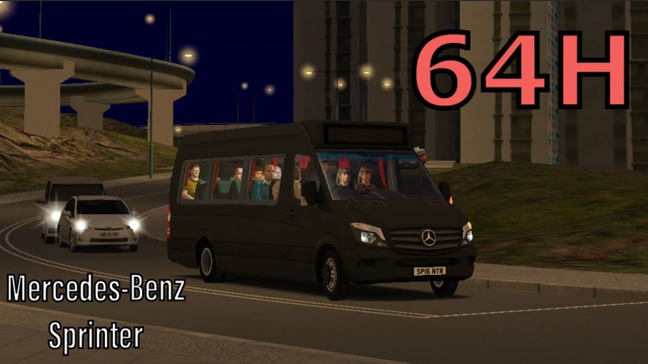 [OMSI 2] Mercedes-Benz Sprinter on 64H See Kok Lau to Tian Hospital | Cherryland V6