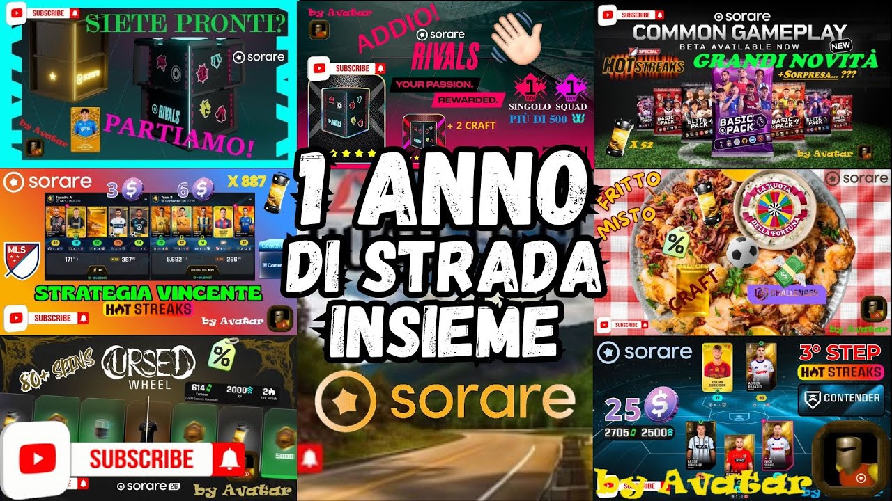 SORARE - MY ROAD TO GLORY: 1 YEAR OF TRAVELING TOGETHER
