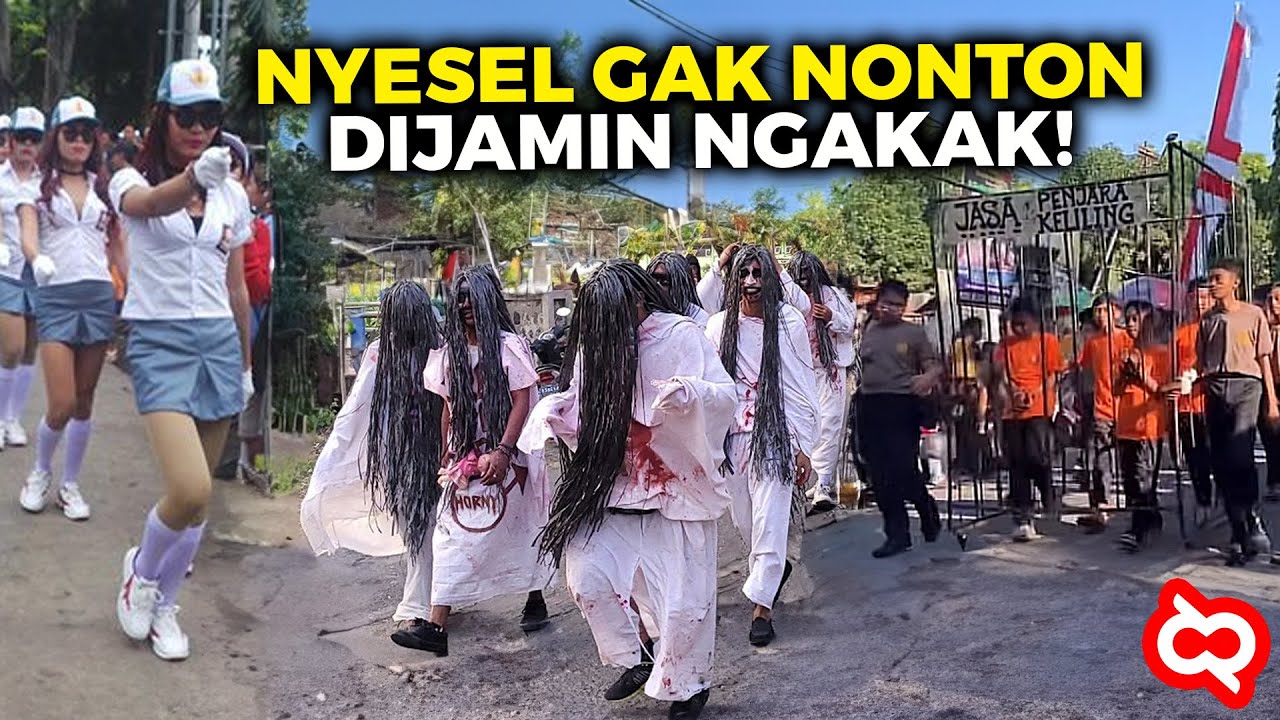 Aksi² Lucu Peserta Gerak Jalan Kreasi Se-Indonesia Paling Kocak Bikin Semua Penonton Ngakak