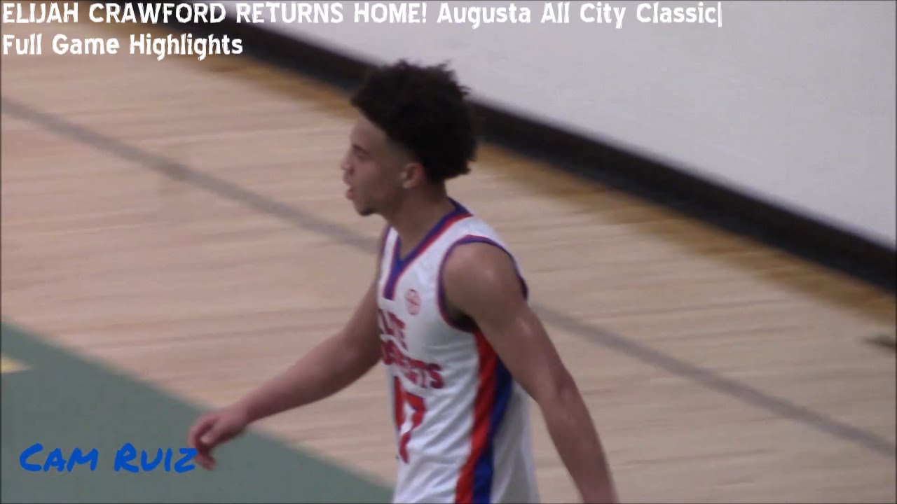 ELIJAH CRAWFORD RETURNS HOME! Augusta All City Classic| Full Game Highlights