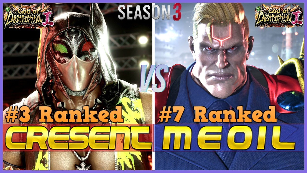 T8 S3 ▰ CRESCENT (#3 Ranked Armor King) Vs MEO-IL (#7 Ranked Jack-8) ▰ Tekken 8 High Level Gameplay