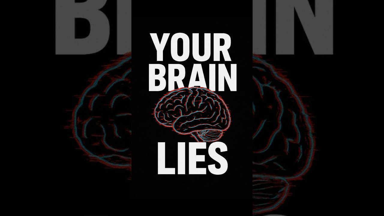 Your Brain lies to you everyday&mdash;here&rsquo;s how 🧠 #brainbites #psychologyfacts #cognitivebias #mindblown
