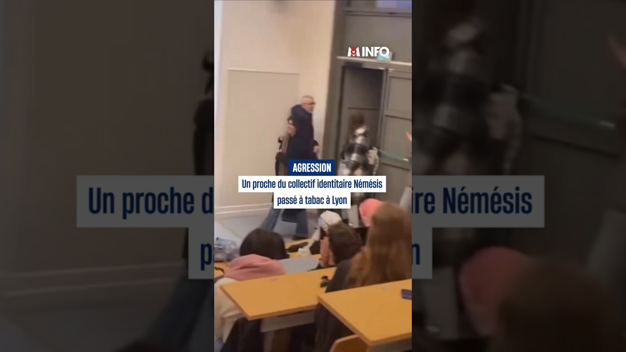 Un proche du collectif identitaire N&eacute;m&eacute;sis violemment agress&eacute; &agrave; Lyon