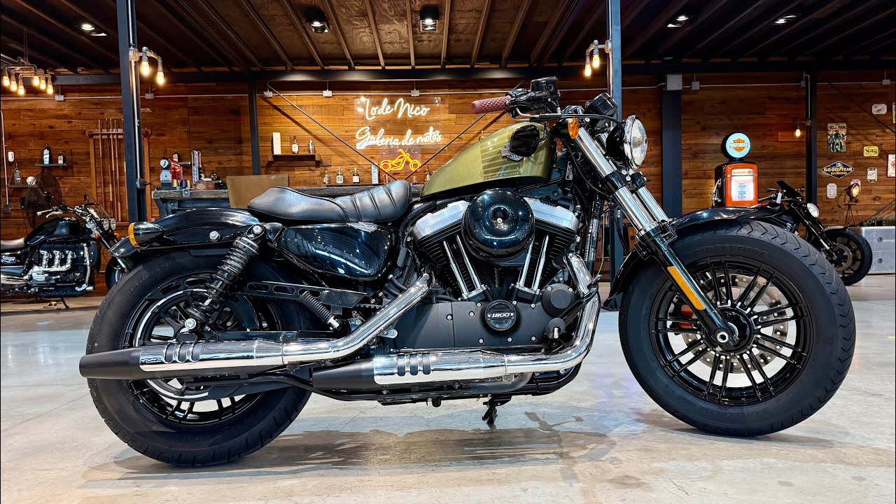 HARLEY-DAVIDSON FORTY EIGHT año 2016 con 33.000 km de fábrica. 
