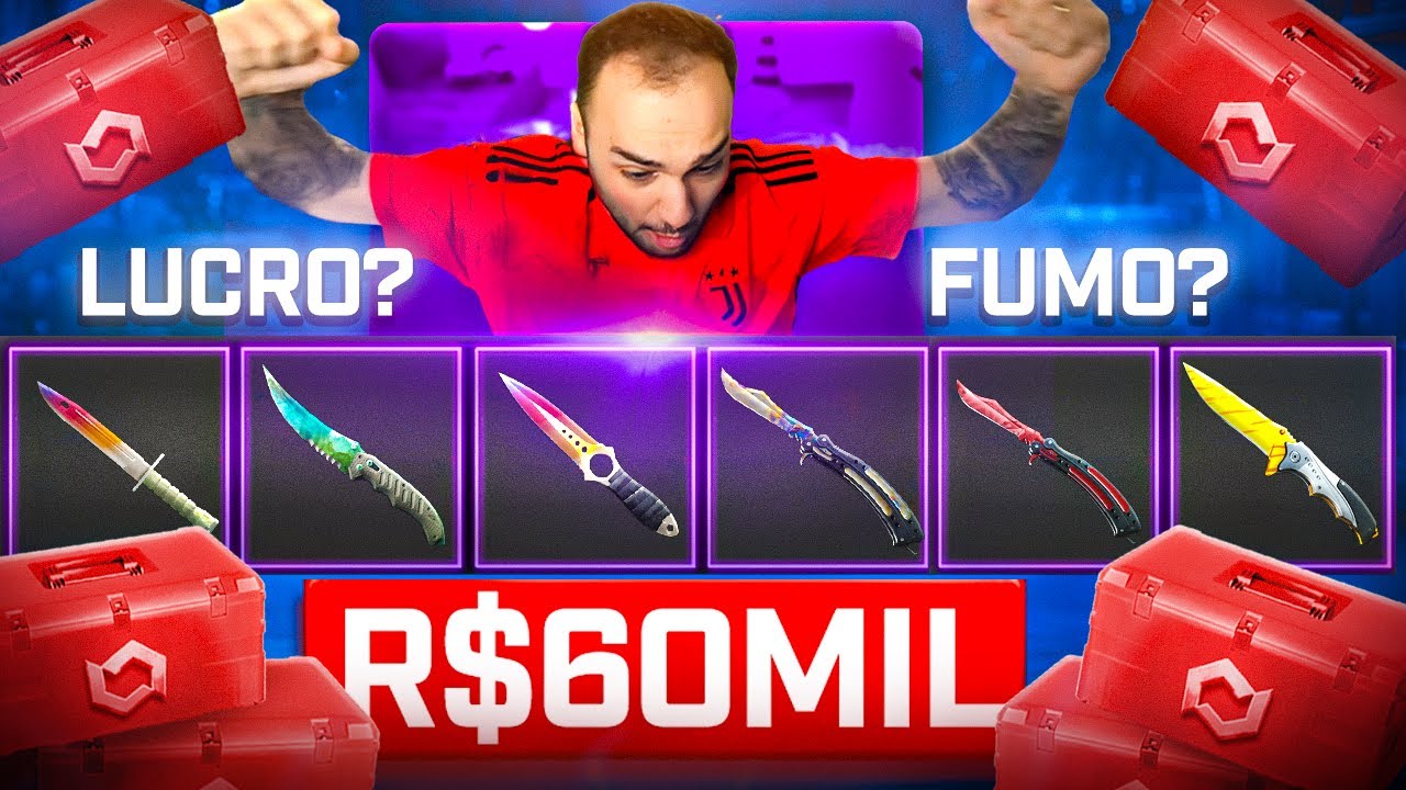 Depositamos 60 MIL REAIS no CSGONET e fizemos uma LOUCURA INSANA 😱 ( Lucro ou Fumo? )