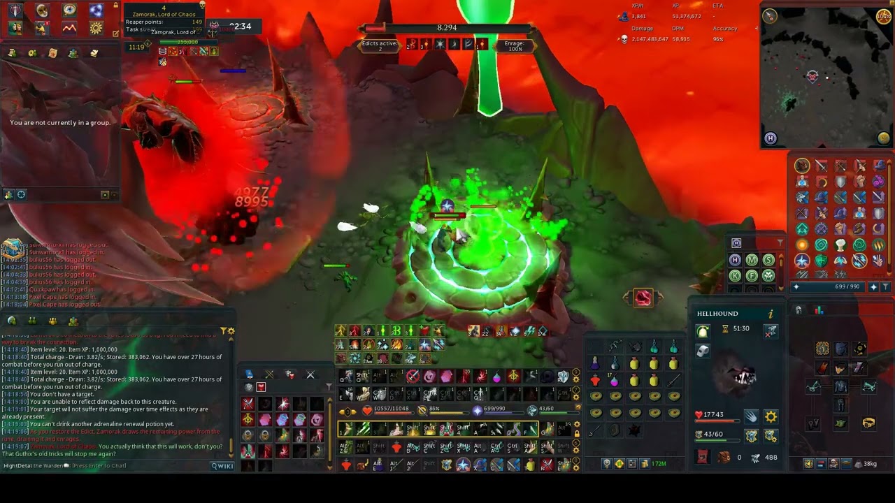 Zamorak, Lord of Chaos 100% Ranged Solo 7:18