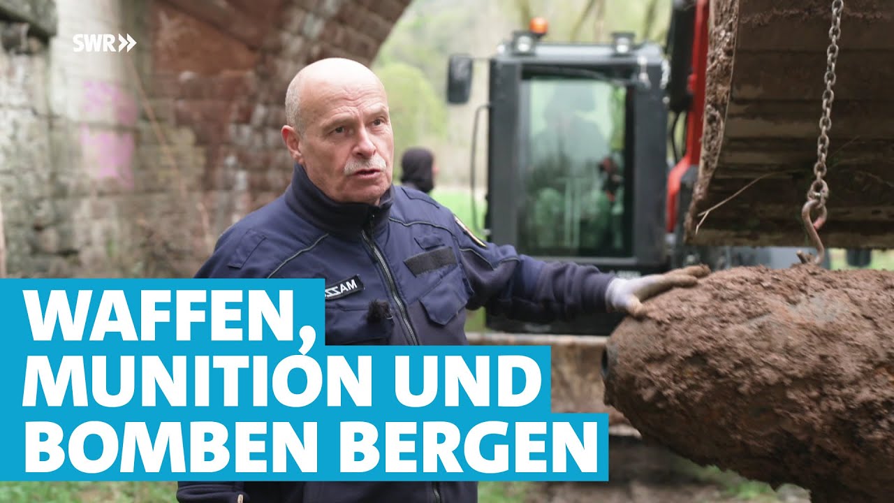 So werden Weltkriegs-Bomben entschärft: Der Kampfmittelräumdienst in Rheinland-Pfalz