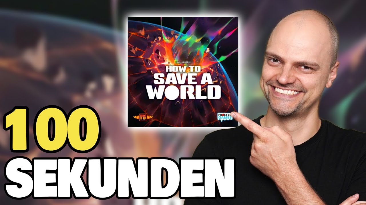 Weltrettung für EGOISTEN! ☄️ How to Save a World - Review in 100 Sekunden