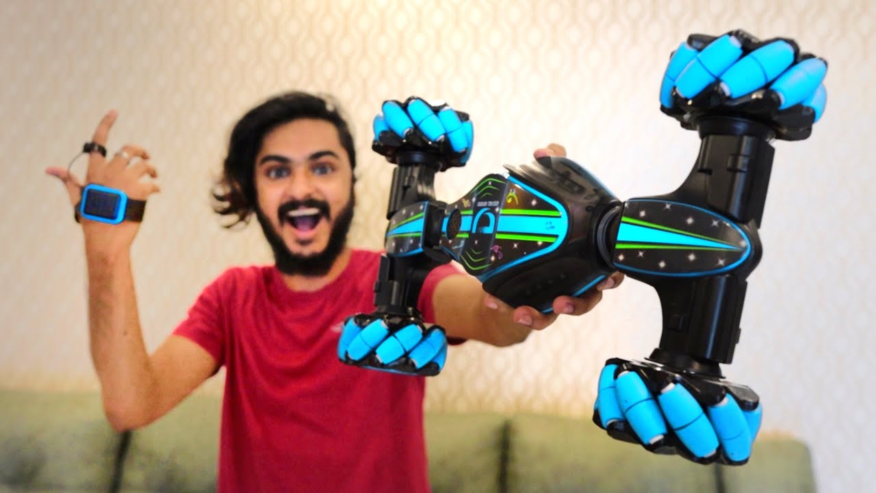 DANCING ROBOTIC CAR 😃 വാച്ച് കൊണ്ട്‌ CONTROL ചെയ്യാം 🔥🔥🔥 l UNBOXINGDUDE l