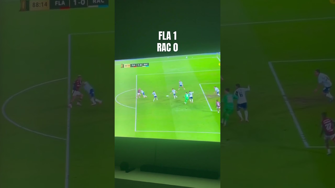 1&ordm; Gol do Flamengo contra Racing no  semifinal da Libertadores 2025! #flamengo #libertadores #meng&atilde;o