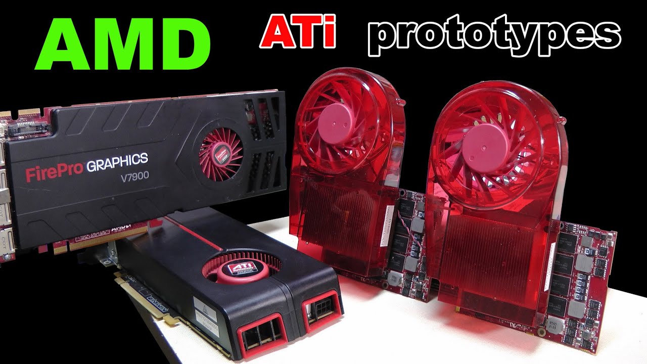 AMD ATi HD MXM - FirePro - 3850 prototypes - RETRO Hardware
