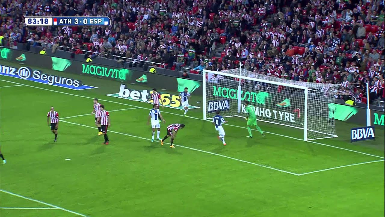 Gol de Víctor Sánchez (3-1) en el Athletic Club - RCD Espanyol - HD