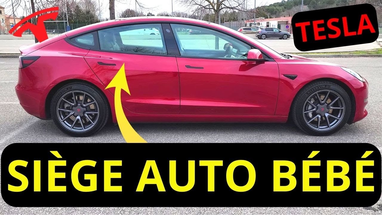 COMMENT INSTALLER UN SIÈGE AUTO ISOFIX POUR BÉBÉ DANS UNE TESLA MODEL Y ET 3 (NUNA / CYBEX)