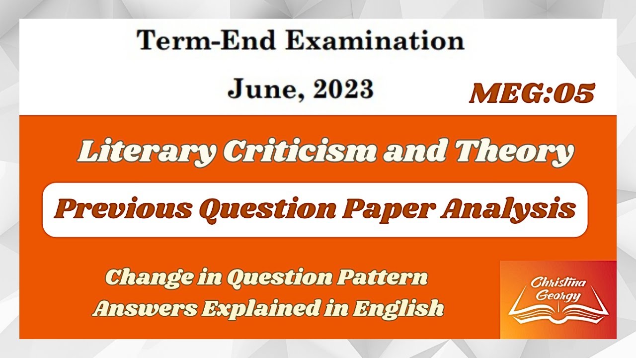 MEG-05 June 23 Question Paper|Question Pattern|MEG -05 TEE Answers|Answer Writing Tips