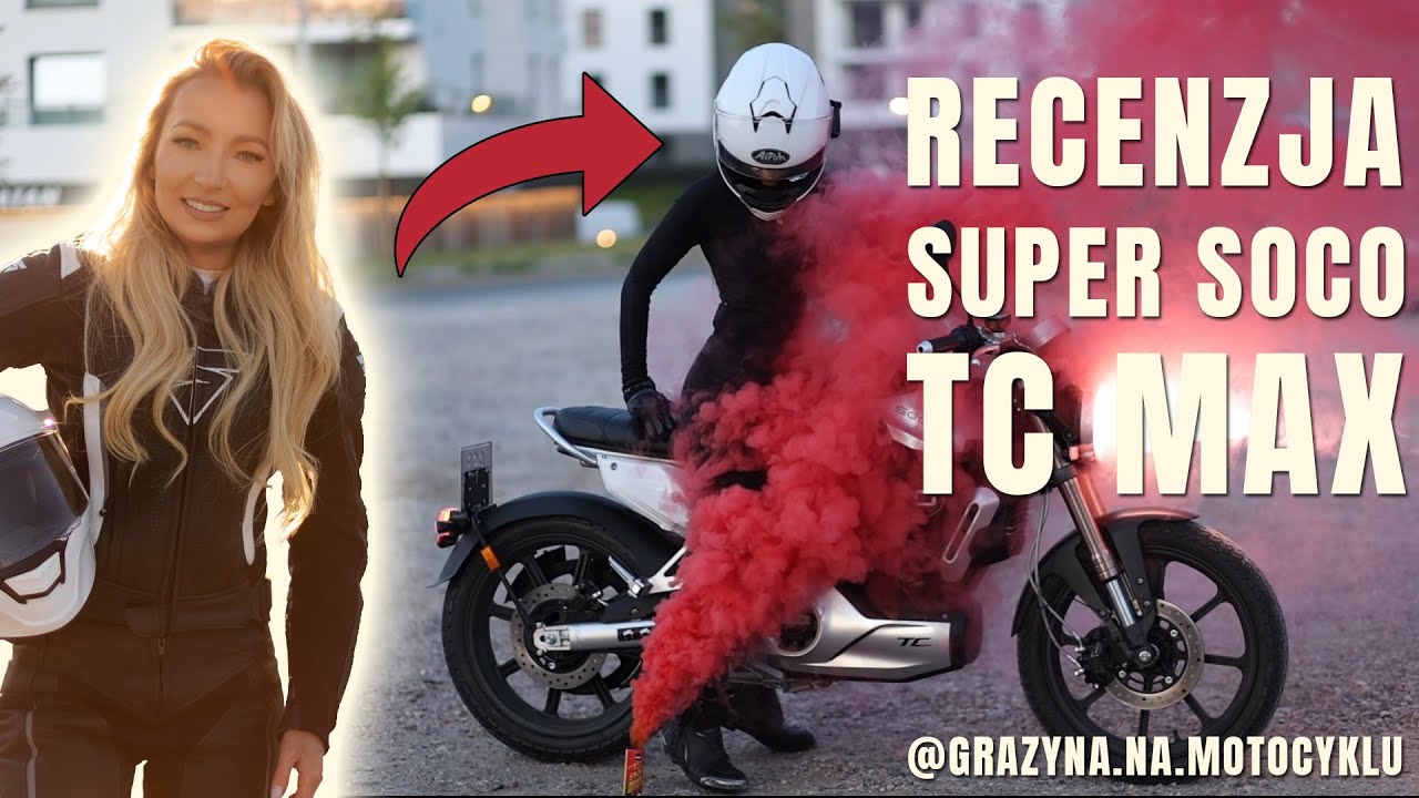 Test Super Soco TC Max | Recenzja elektrycznego motocykla na kategorię B